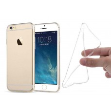 iPhone 6 / 6S Soft Gel Clear Cover Slim Ultra Thin Case Silicone Rubber Transparent