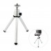 Silver Mini Tripod Mount Stand Extendable Legs for GoPro Hero DJI Pocket 2 Osmo
