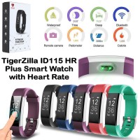 ID115 HR Plus Fitness Tracker Smart Watch with Heart Rate Monitor