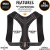 Gearari Posture Corrector Upper Back Brace Support for Men/Women Clavicle Arch