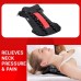 GMP SPORTS 2-in-1 Back & Neck Stretcher Posture Corrector Massager Lumbar Support Pain Tension