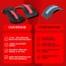 GMP SPORTS 2-in-1 Back & Neck Stretcher Posture Corrector Massager Lumbar Support Pain Tension