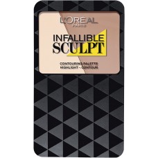 L'Oreal Infallible Sculpt Contouring Palette - Choose Shade Light/Medium/Dark