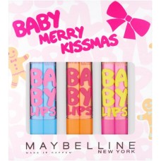 Maybelline Baby Merry Kissmas Set of 3 Lip Balms Christmas Gift Set