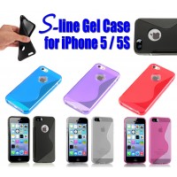 S-Line Gel Case for iPhone 5/5S S-Line Gel Case for iPhone 5/5S