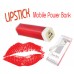Lipstick 2600mAh USB Portable Power Bank Charger