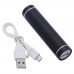 Round 2600mAh USB Portable Power Bank Charger