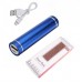 Round 2600mAh USB Portable Power Bank Charger
