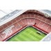 Official Licensed Arsenal Emirates 3D Puzzle Football Stadium Model
