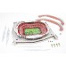 Official Licensed Arsenal Emirates 3D Puzzle Football Stadium Model