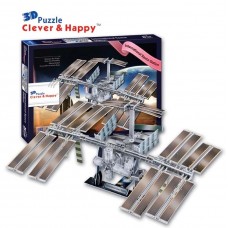 International Space Station 3D Puzzle Model